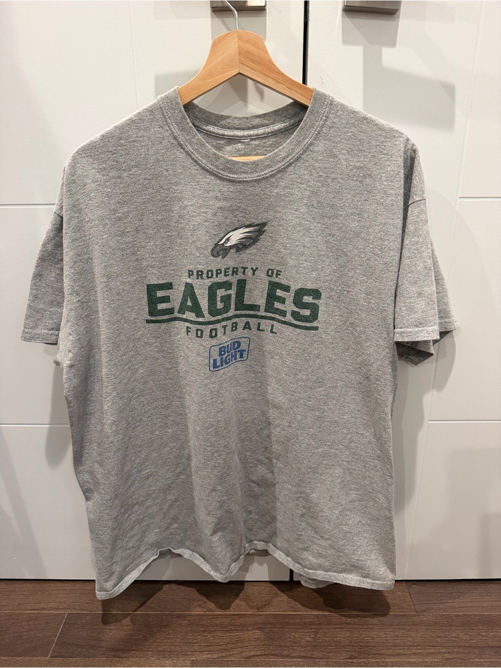 Gray Eagles Football Logo Tee -